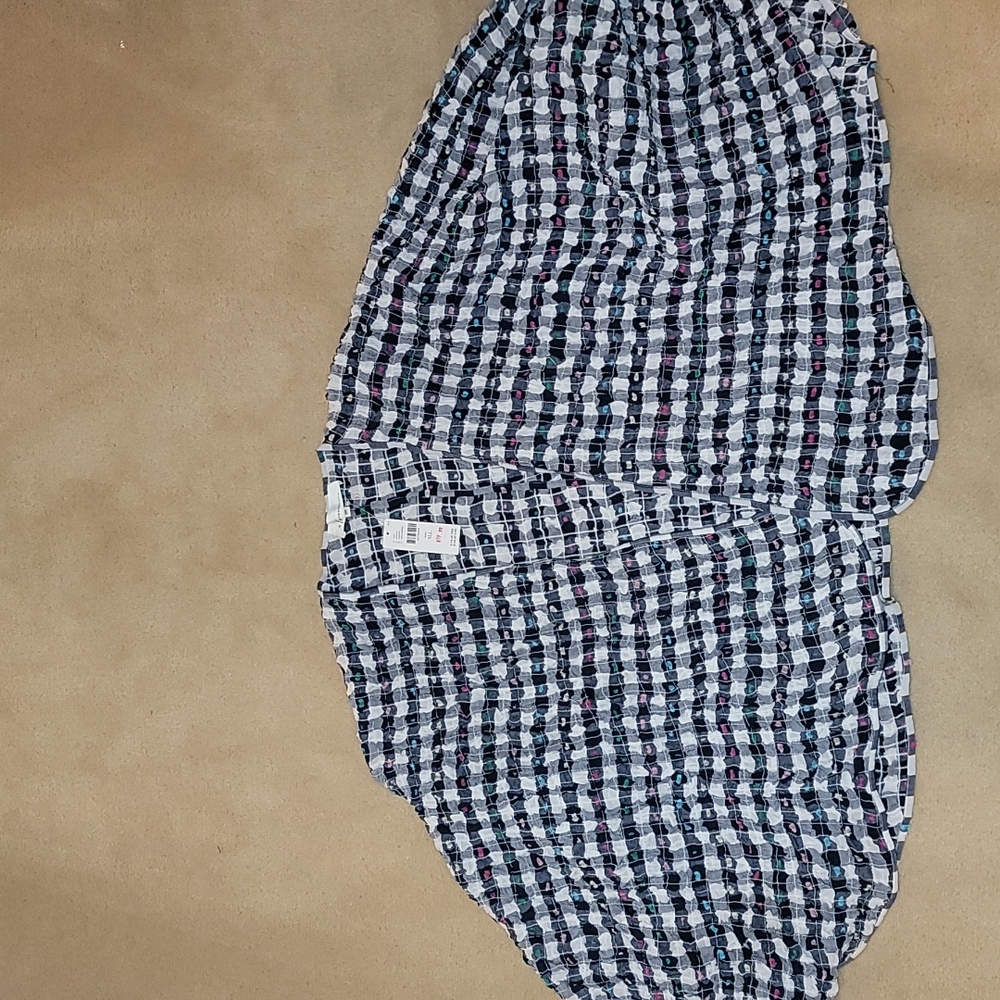 Anthropologie poncho Cotton sweater